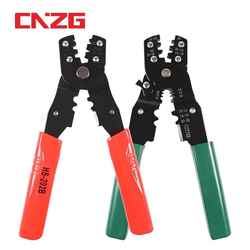 Terminais de alicate de crimpagem HS-202B Alicate faston Terminal