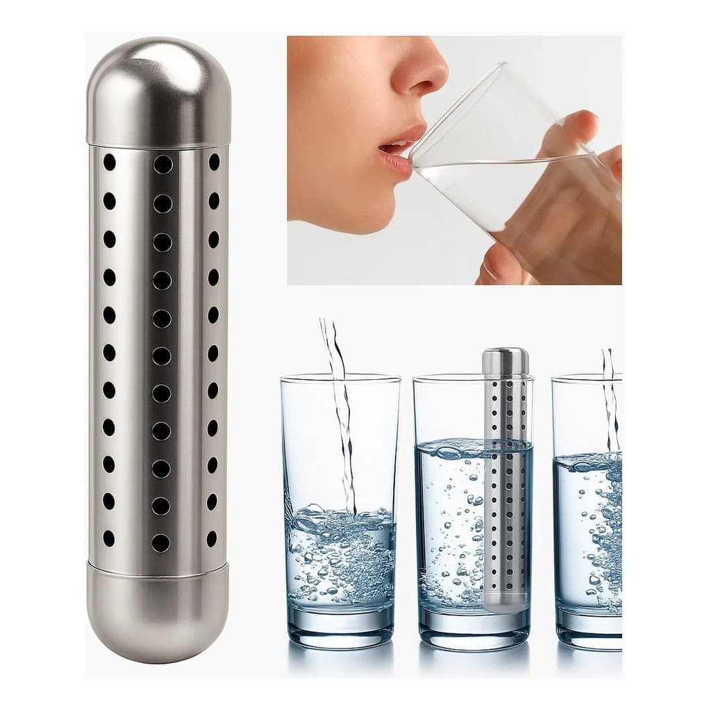 Purificador Bastão Ionizador De Àgua Ph Alcalino Hidrogenio alcaliniza agua melhora