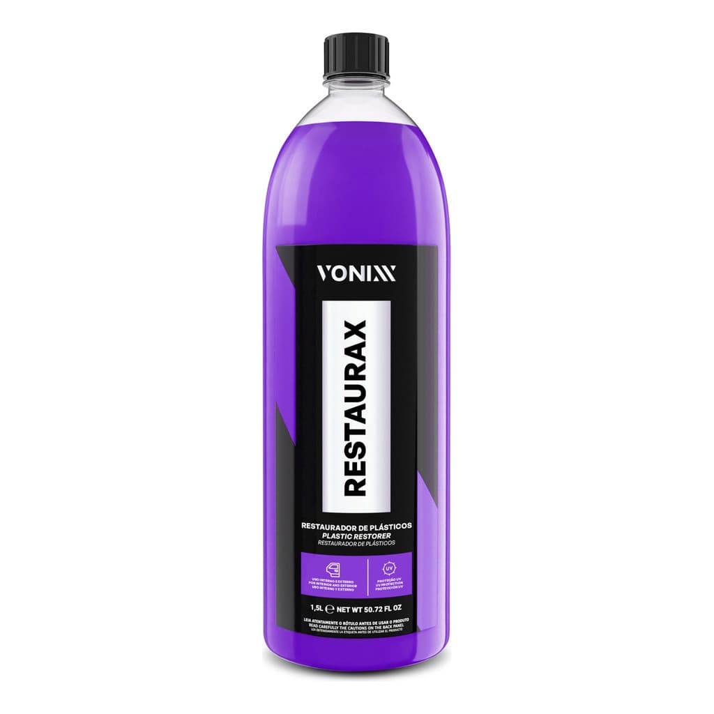 Vonixx Restaurax 1,5L – Restaurador e Protetor de Plásticos