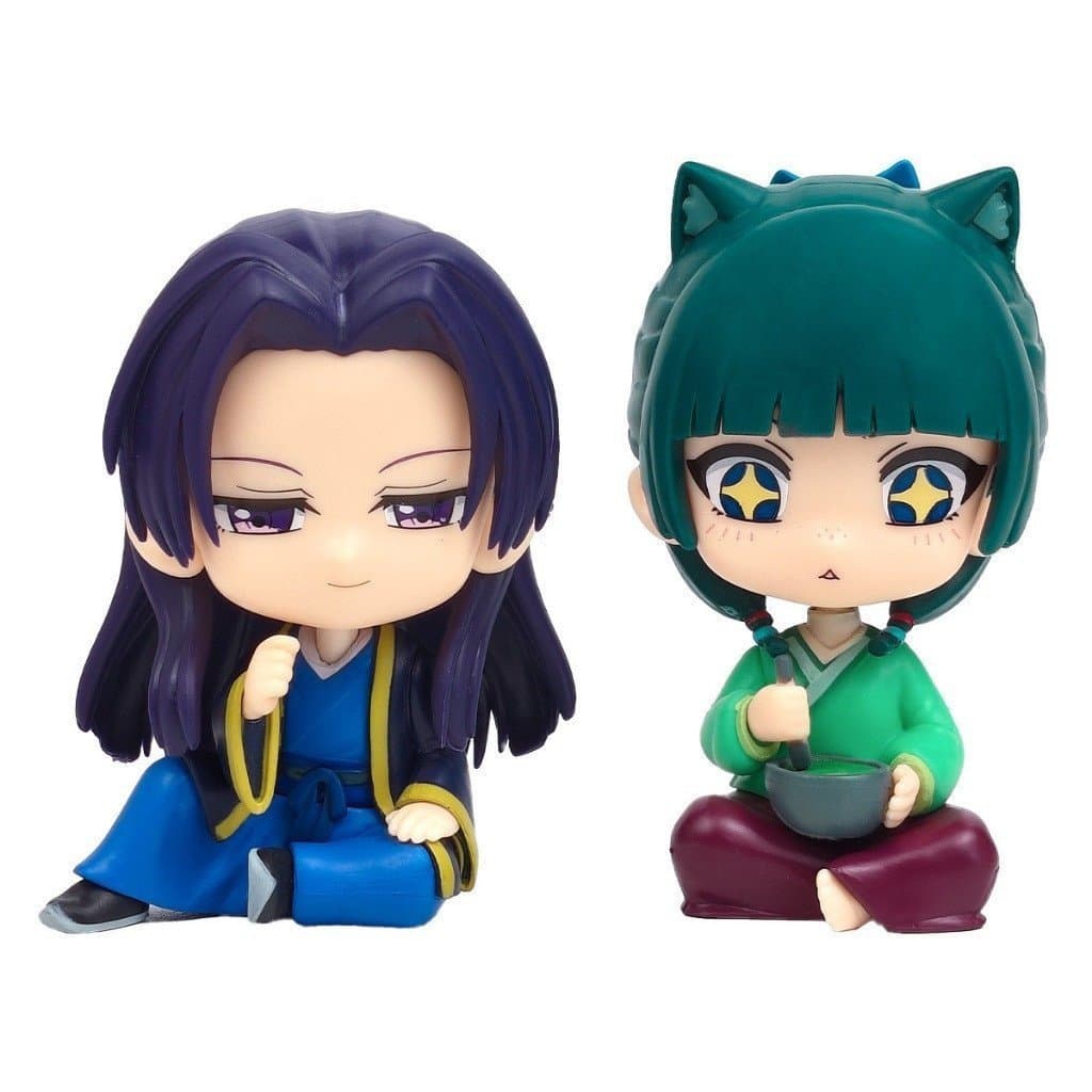 20261pcs 11,5cm Novo Diário do Farmacêutico Mao Jisi Mini Figura Anime Brinquedos Periféricos Decorações Kawaii WZ4Y