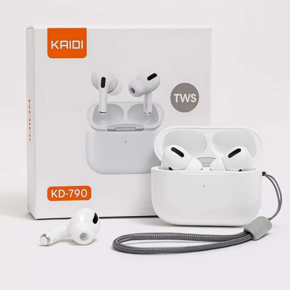 Fone De Ouvido Bluetooth Kaidi Original KD 790 Som Potente, Microfone, 6h De Bateria