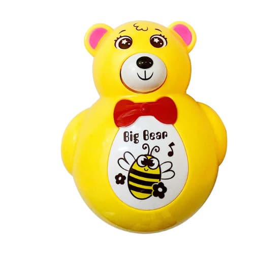 Brinquedo Musical Teimoso Urso Guta Guti Luz E Som Dm Toys