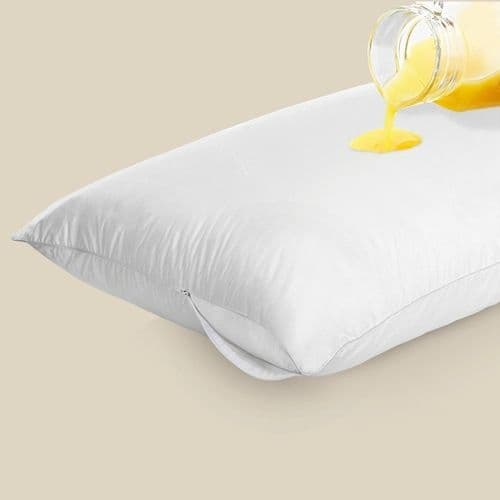 Capa Protetora Impermeavel Resistente Antialergica Travesseiro Protecao Maxima Conforto Higiene