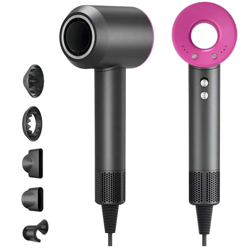 Secador de Cabelo 5 em 1 Turbo com Bicos Magnéticos