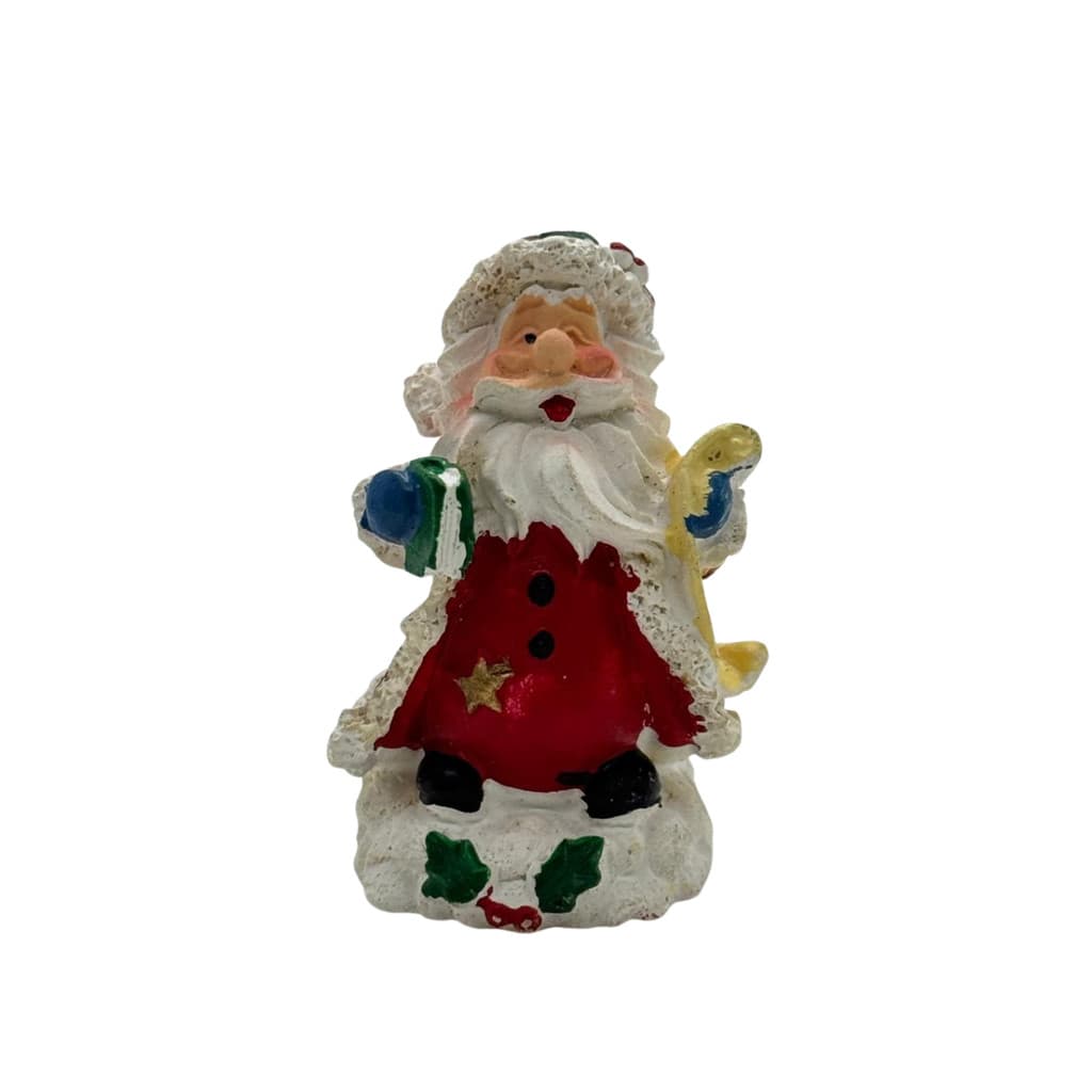 MINI IMAGEM DE RESINA PAPAI NOEL 5CM