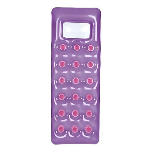 Colchão Inflável Fashion Mor 1,90m X 71cm Suporta Até 90 Kg Cor Lilás