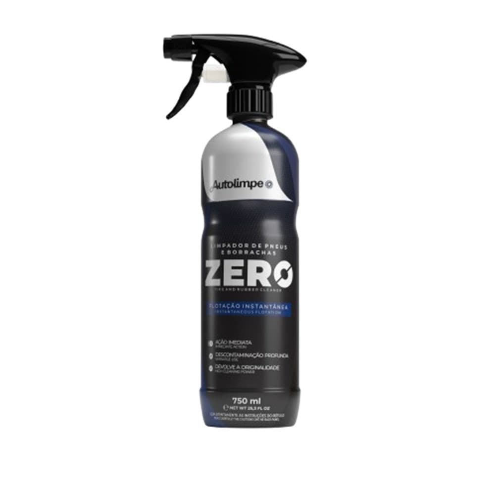 ZERO - Limpador Pneus e Borrachas 750ml Autolimpe