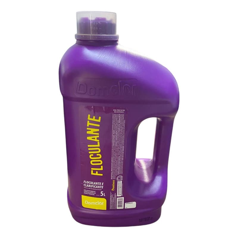 Floculante E Clarificante Para Piscina Domclor Limpeza 5l
