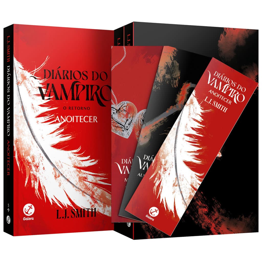 Box Diários do Vampiro O Retorno Livro Leitura Light