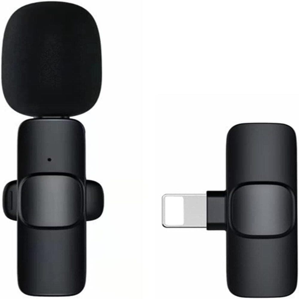 Microfone Lapela Sem Fio Condensador Celular Ios Gravacao