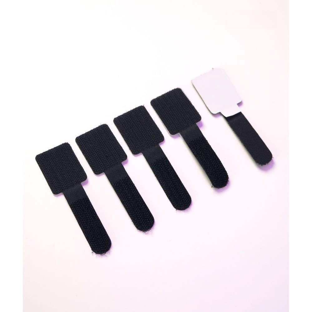 KIT COM 10 VELCROS ADESIVO ORGANIZADORES DE CABO