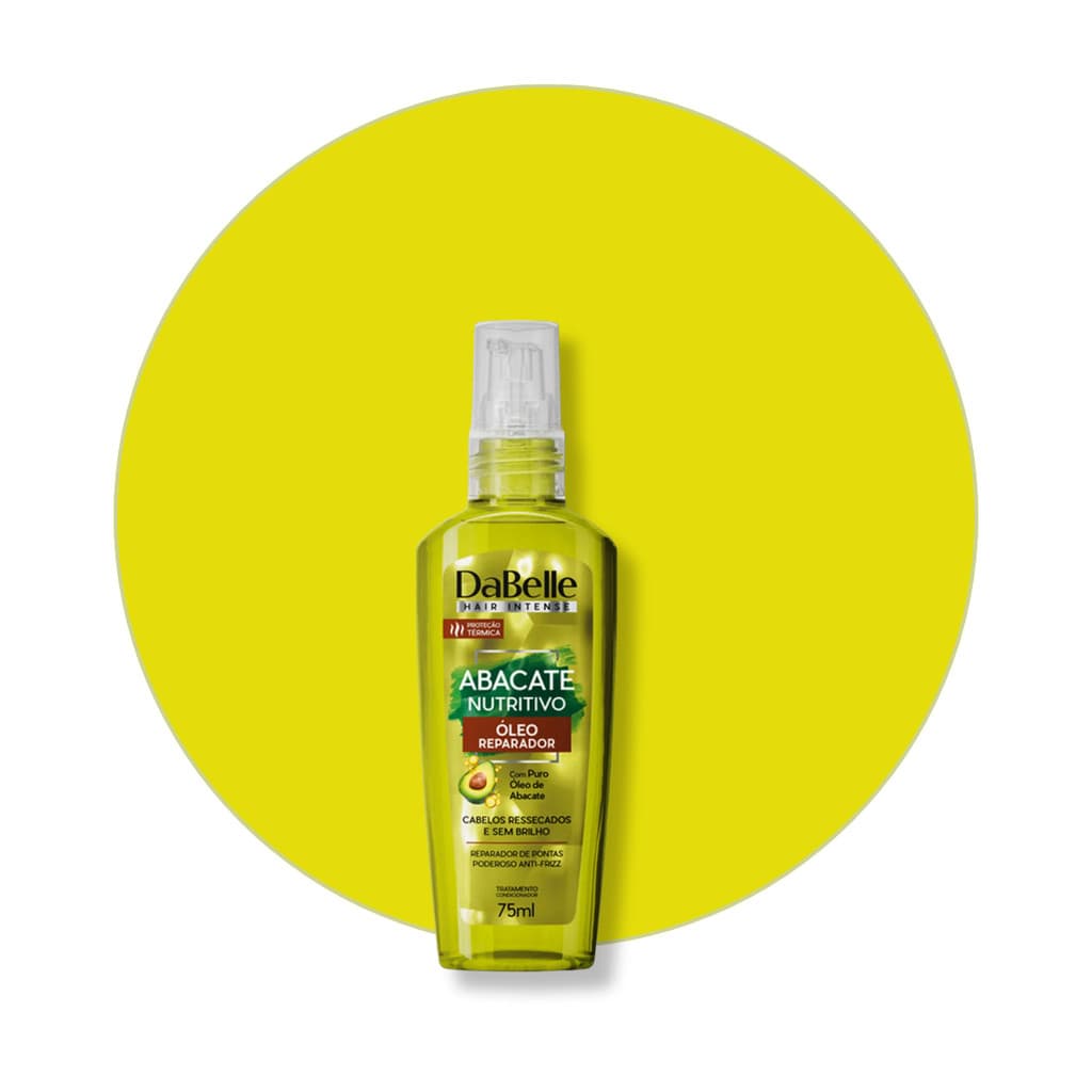 Reparador Pontas Protetor Térmico DaBelle Abacate Nutritivo Maciez 75ml