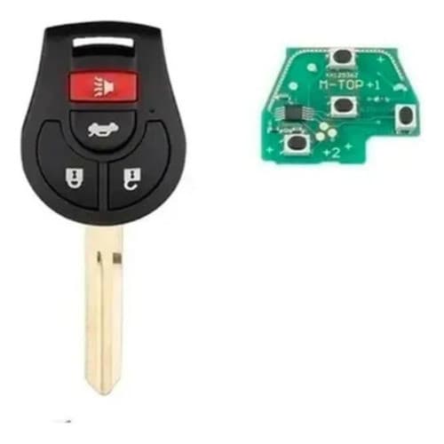 Chave Telecomando Nissan Versa + Chip Code 2013 A 2019