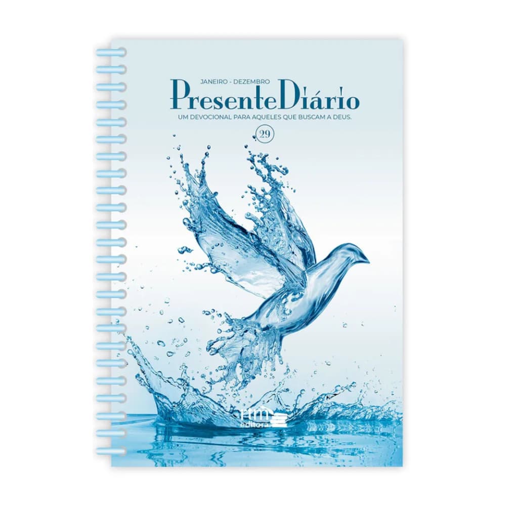 Presente Diário Volume 29 Letra Grande Devocional Meditações Momentos Tempo Deus Evangélico Gospel