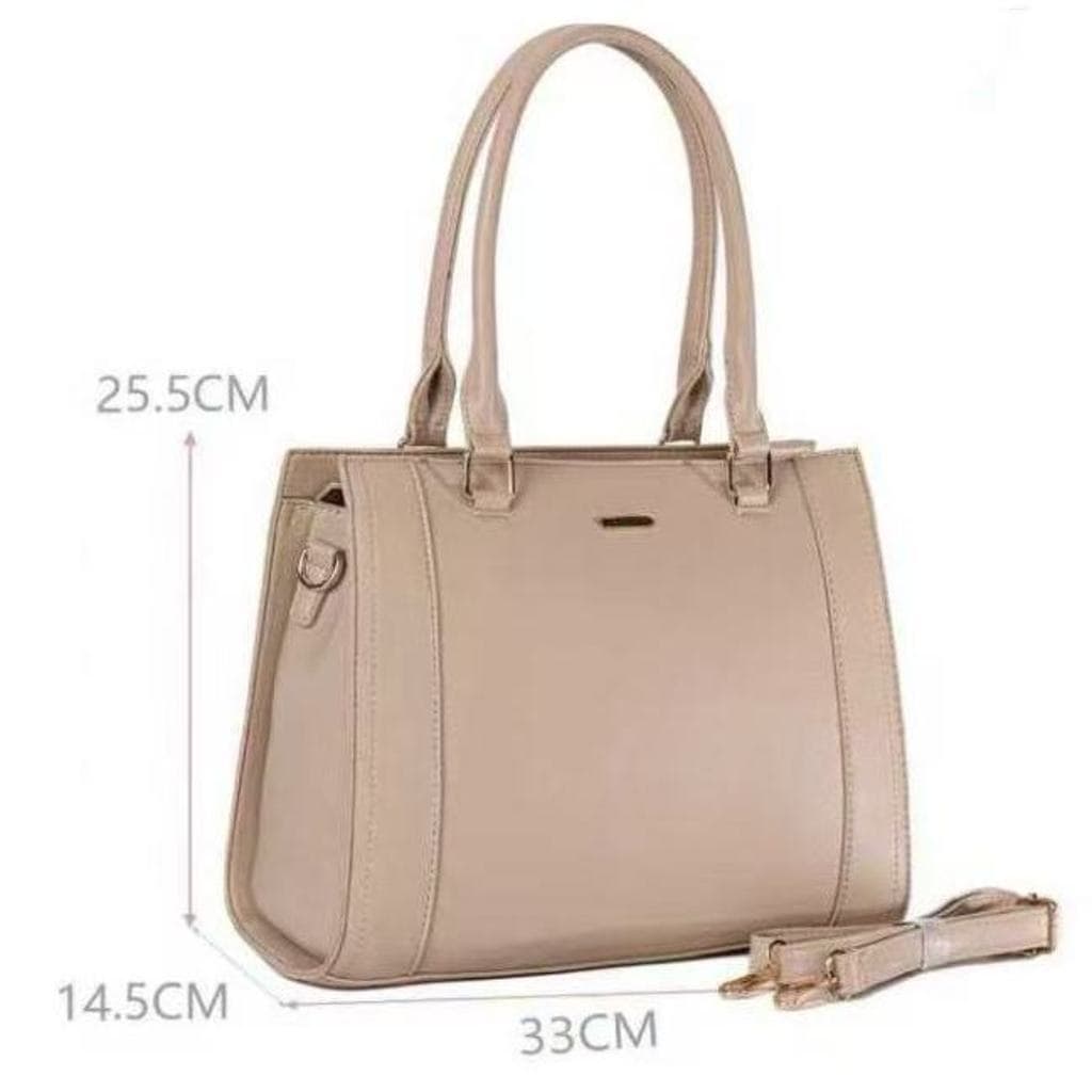 Bolsa de Ombro Feminina em Couro PU com Material de Alta Qualidade para Uso Casual -isabella