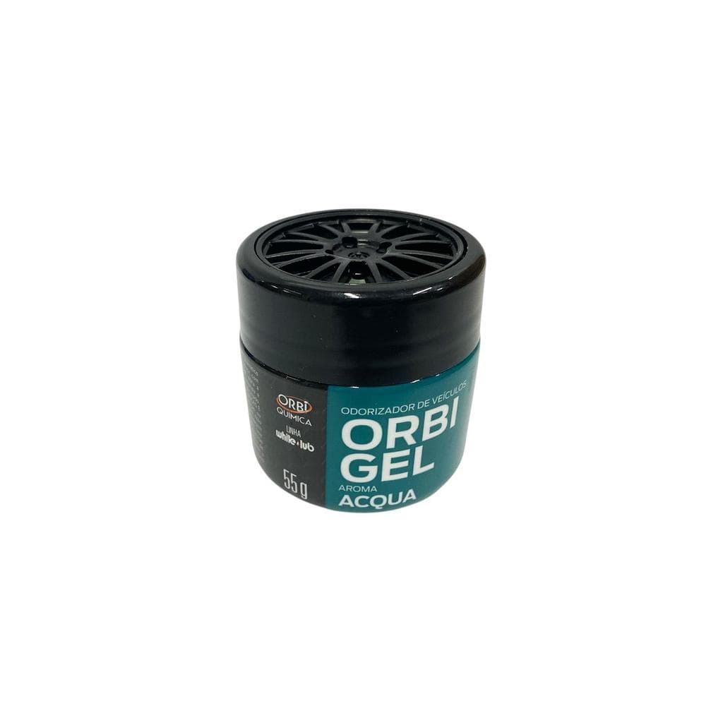 Orbi Gel Aromatizante Odorizador De Veiculos Aroma Acqua 55g