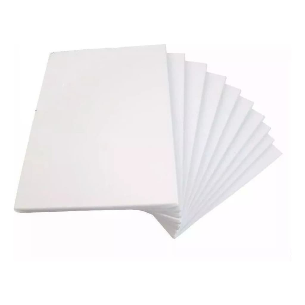 Kit 5 Telas Para Pintura 10x15 Para Tintas Óleo, Guache ou Acrílica