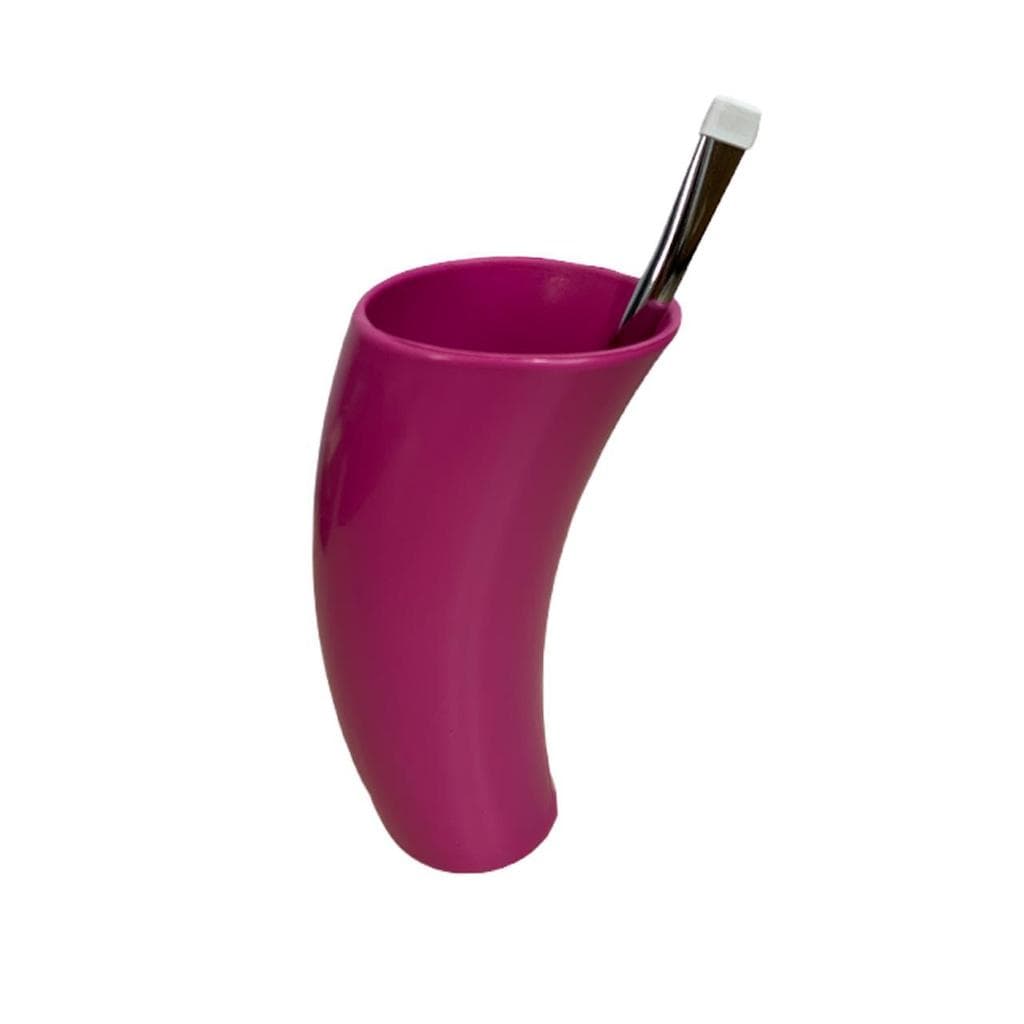 Kit Cuia guampa para terere Rosa