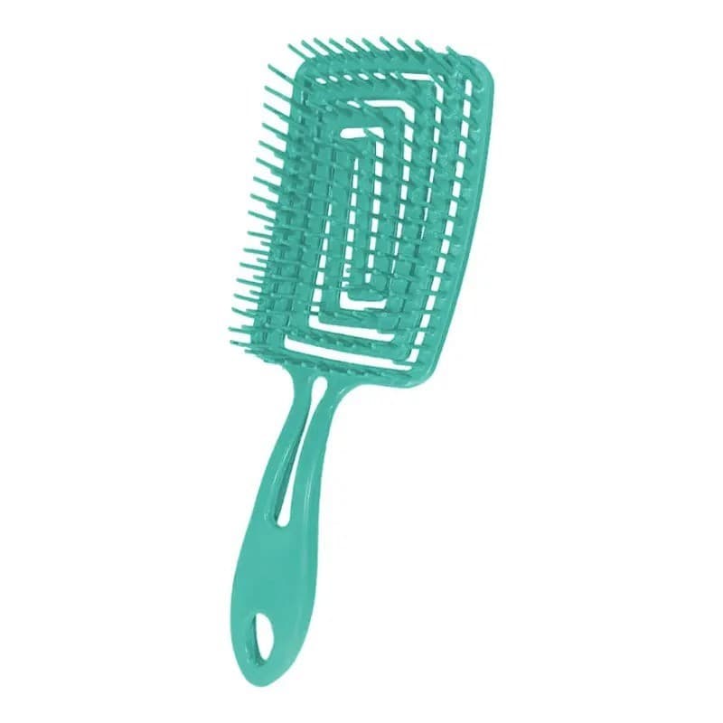 Escova Flex Verde Claro Desembaraçante Profissional