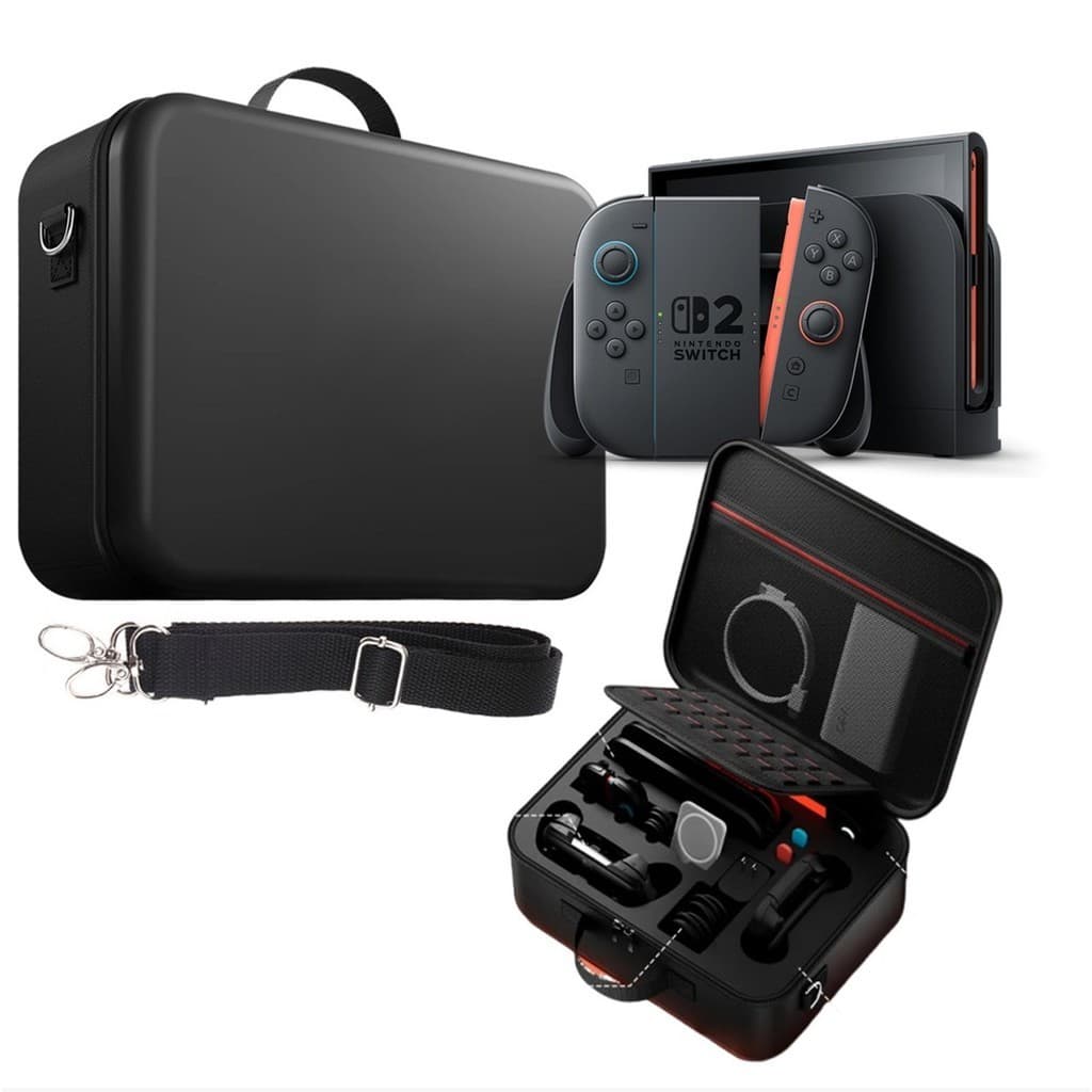 Maleta Bolsa Estojo Case Protetora Viagem Para Nintendo Switch 2