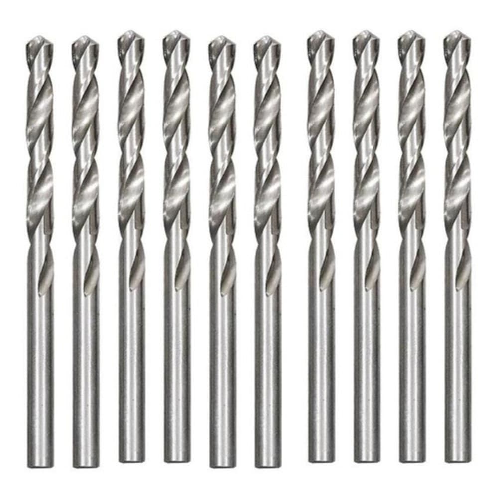 Kit 10 Brocas Aço Rápido 3,5 Mm Polida Para Metal