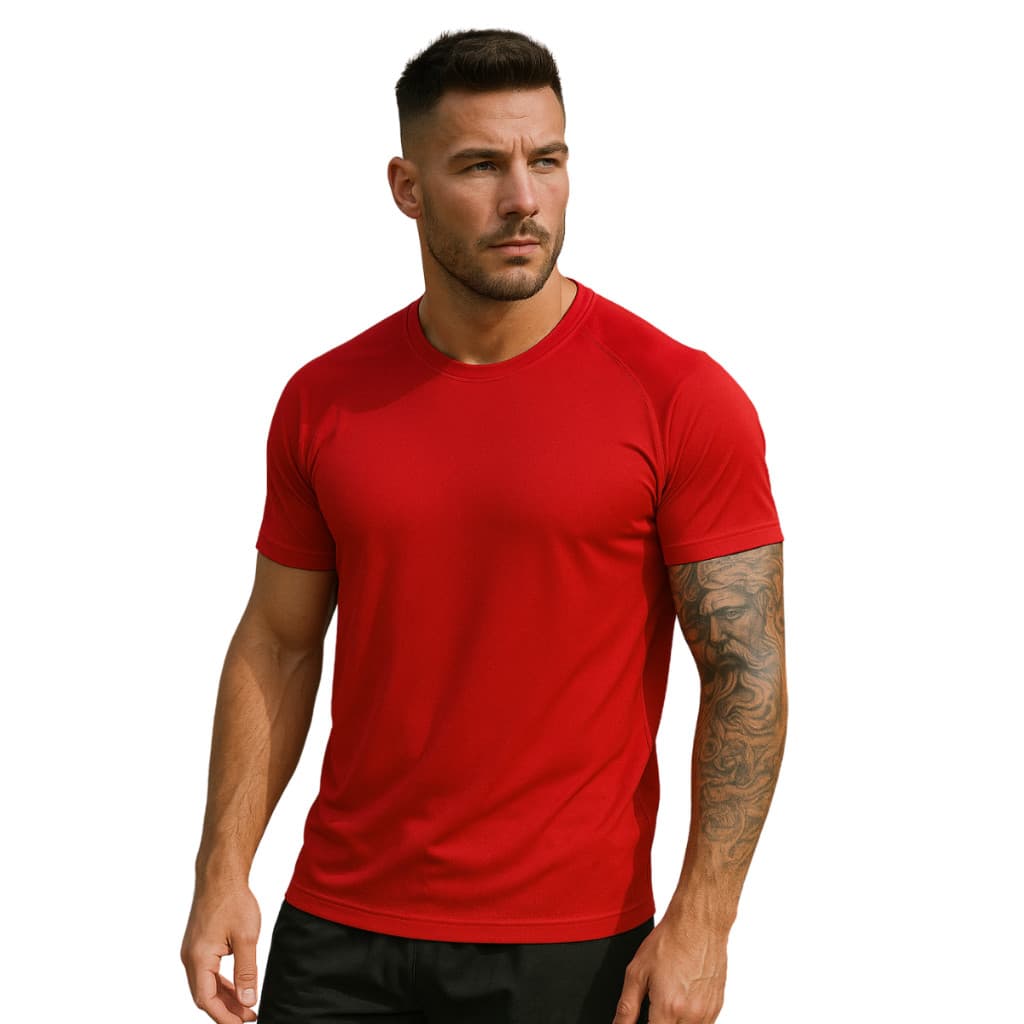 Camiseta Dry Fit Masculina Esportiva Para Treino, Corrida e Academia