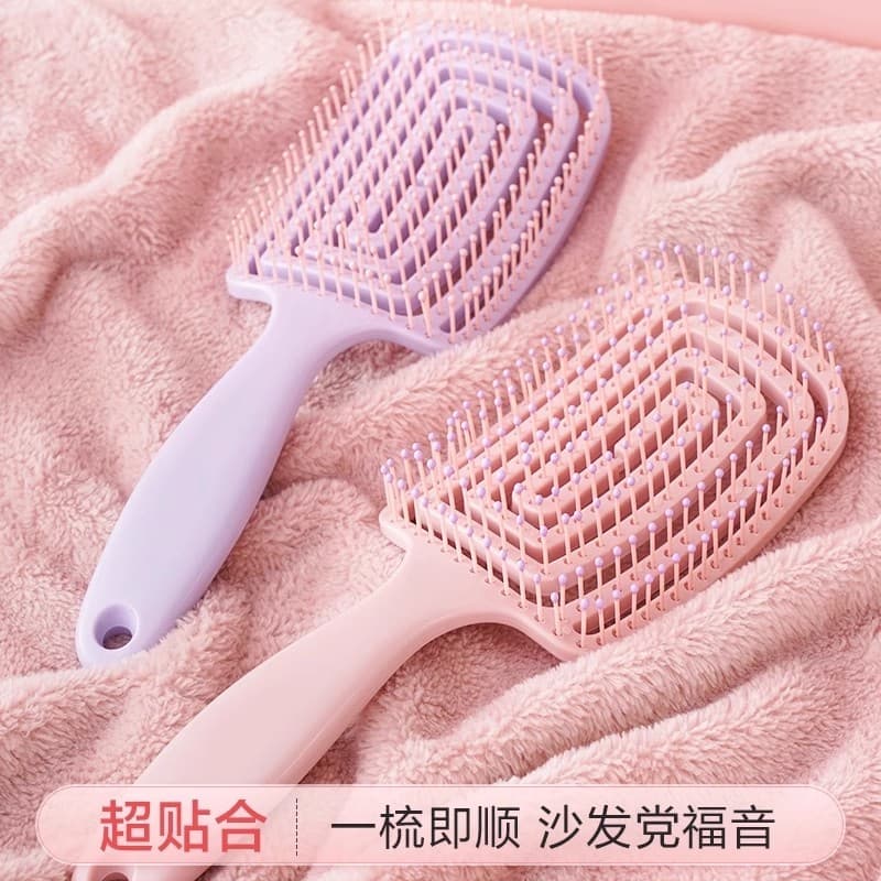 Pente superior fofo de caveira alta, ferramenta útil para mulheres, estilo de cabelo longo dedicado, massagem meridiana,