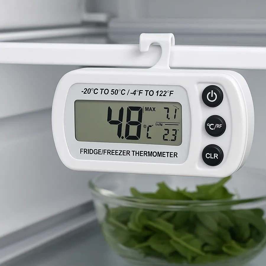 Termômetro Digital Geladeira Freezer/ Frio Quente Umidade Ar