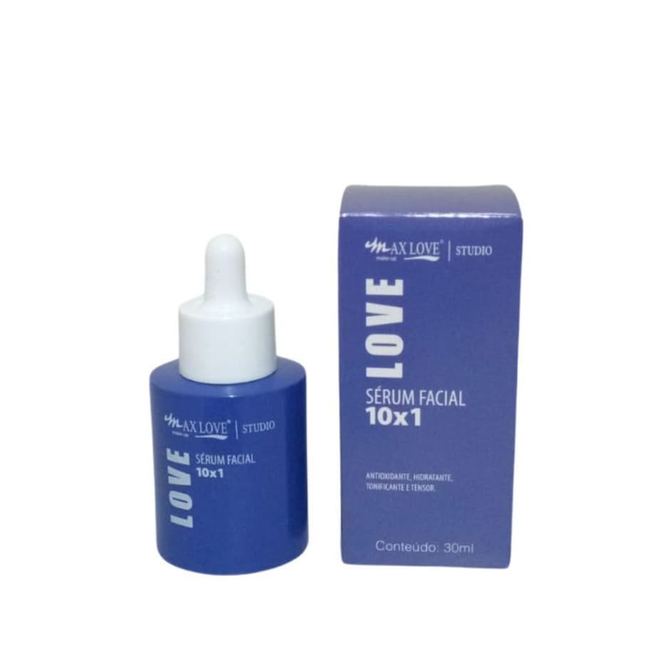 Sérum Facial de Abacate Glow Love Max Love 30ml – Hidratação e Nutrição para o Rosto