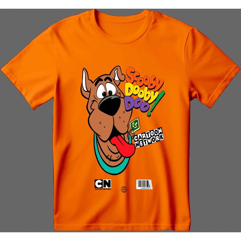 Camiseta camisa blusa  Infantil Desenho Animado Cartoon Scooby Doo 100% Algodão