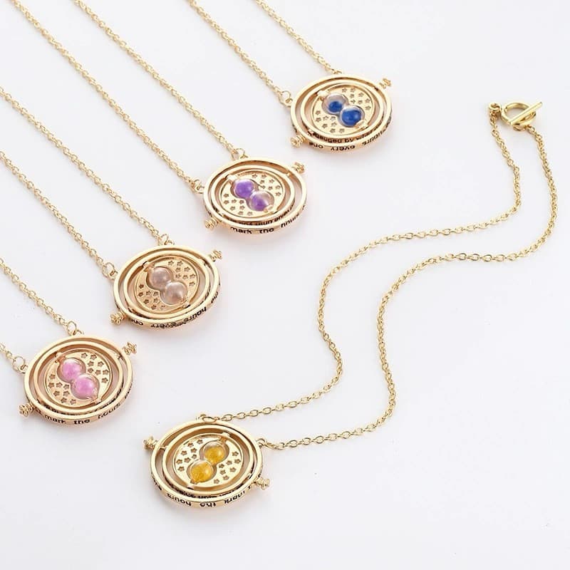 Colar Harry Potter Time Wheel Conversor de Tempo Colar/Presente/Mercadoria