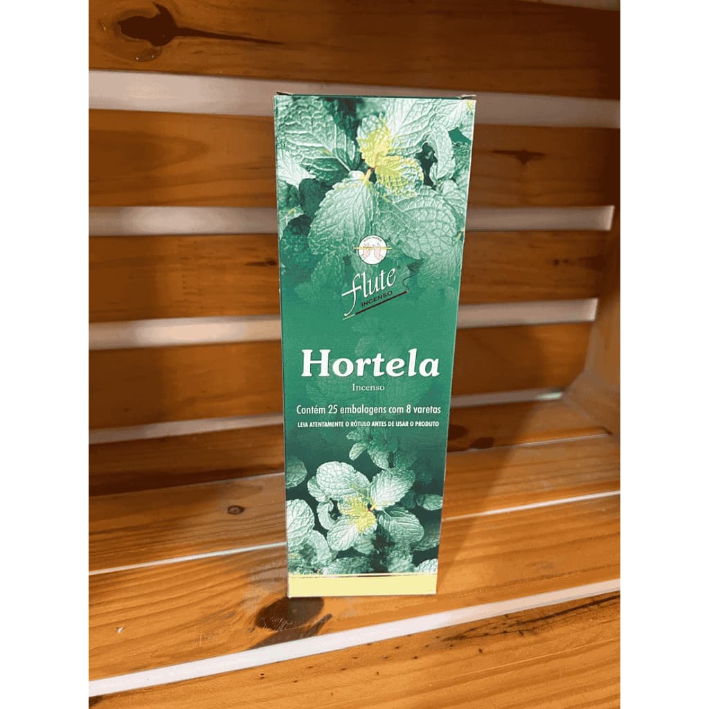 Incenso Hortela Flute Cx Com 200 Varetas