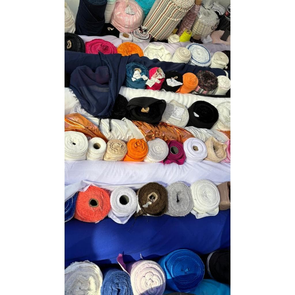 Pacote Surpresa de Tecidos – 5kg de Estampados e Lisos