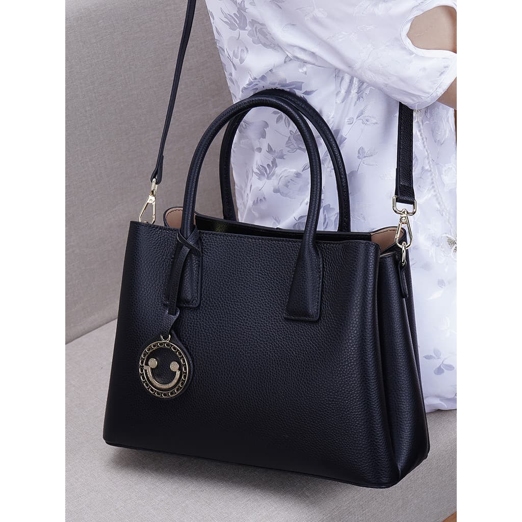 Grande capacidade saco senhoras 2026 novo estilo de couro genuíno bolsa feminina primavera verão bolsa Commuter simples