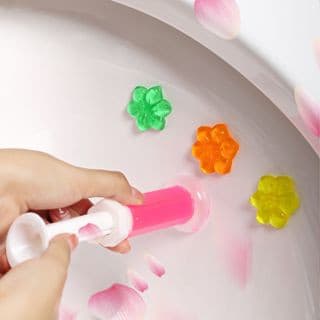 Gel Desodorante Fragrância Para Remoção De Odor Flor De Limpeza Sanitária TOP