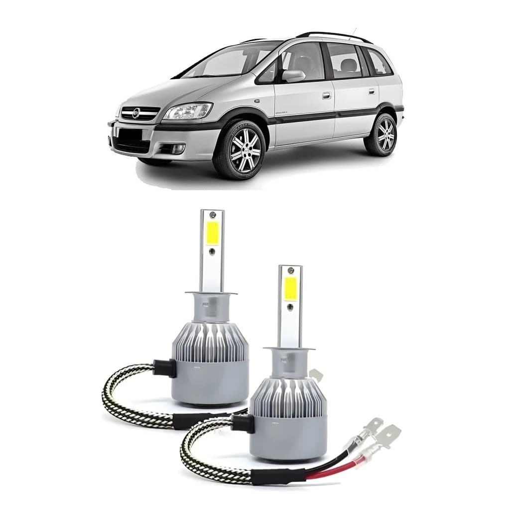 Par Lampada Super LED Farol de Milha Zafira 2001 2002 2003 2004 2005 2006 2007 2008 2009 2010 2011 2012 6000k H3