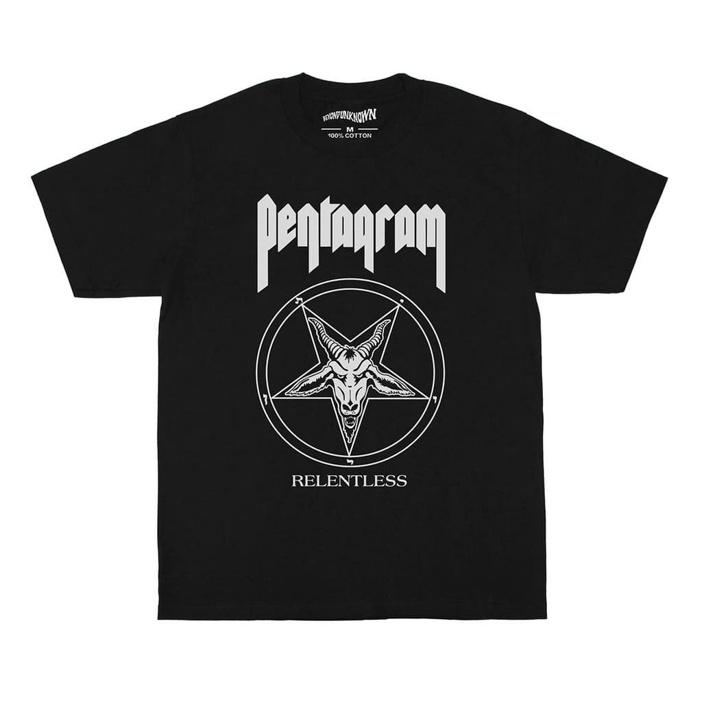 Music Soul Camiseta Unissex Pentagram Metal Clássico Retrô Vintage Estilosa Poderosa Confortável Streetwear