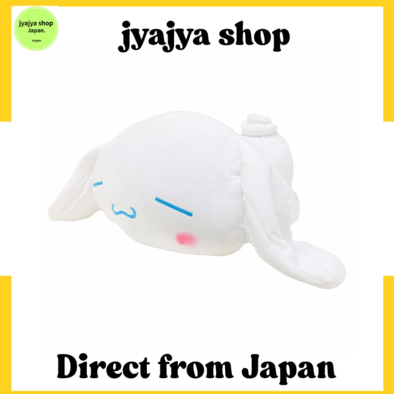 [Envio direto do Japão]MORIPiLO Cinnamoroll Body Pillow Sanrio Characters Relaxed Art Snuggle Pillow (M) Approx. 45 cm