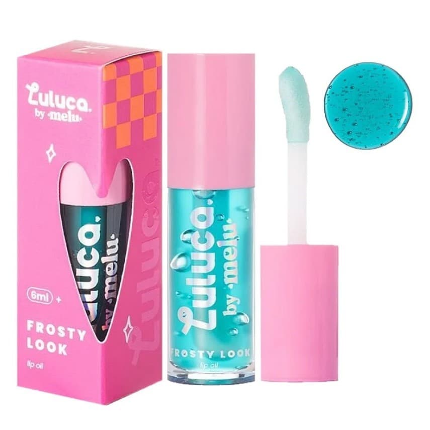 Gloss Lip Oil Frosty Look 6Ml Luluca By Melu