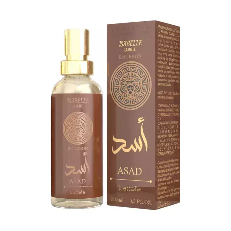 Asad Bourbon 15ml Isabelle La Belle Masculino