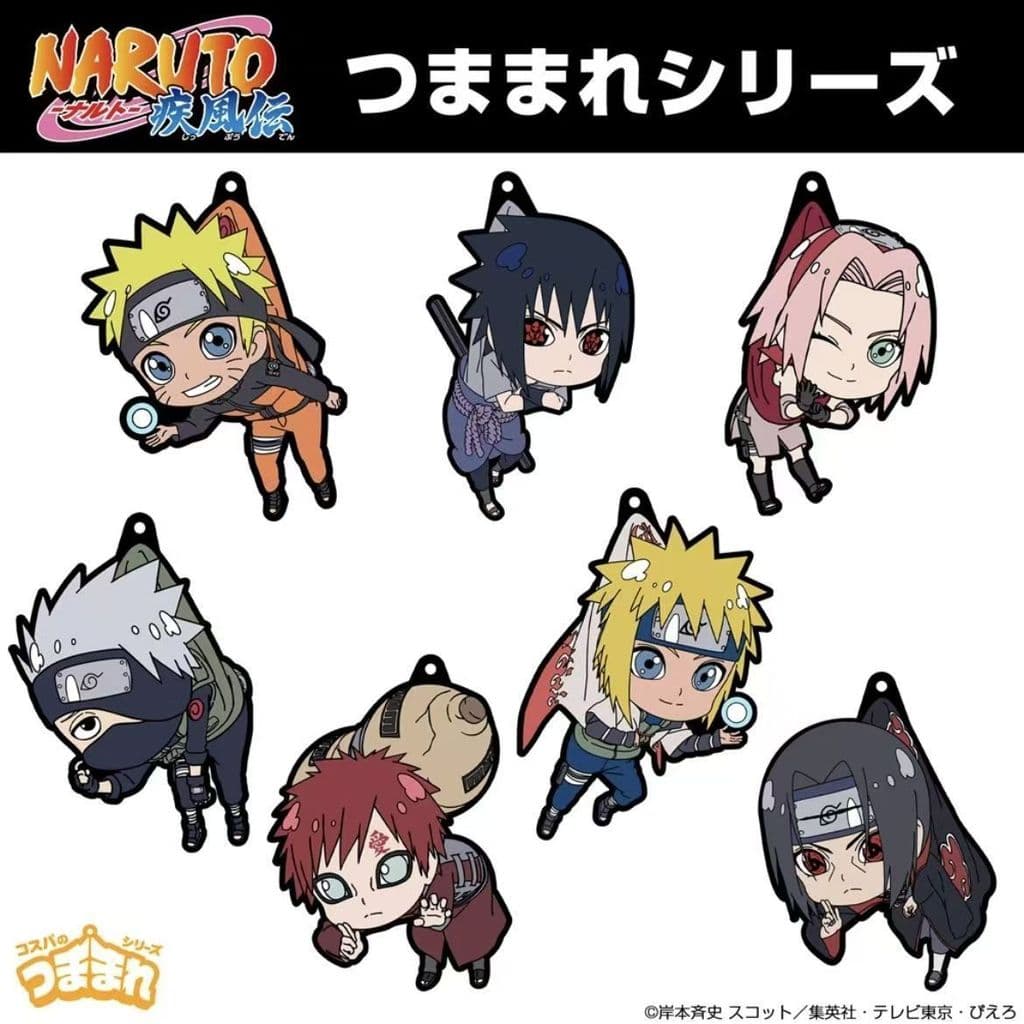 Naruto Uzumaki Acrílico Sasuke Naruto Chaveiro Mochila Pingente Anime Periférico Pingente Chaveiro