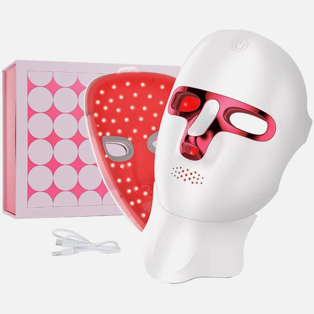 Facial LED Mask 7 Colors LED Photon Therapy Beauty Mask Skin