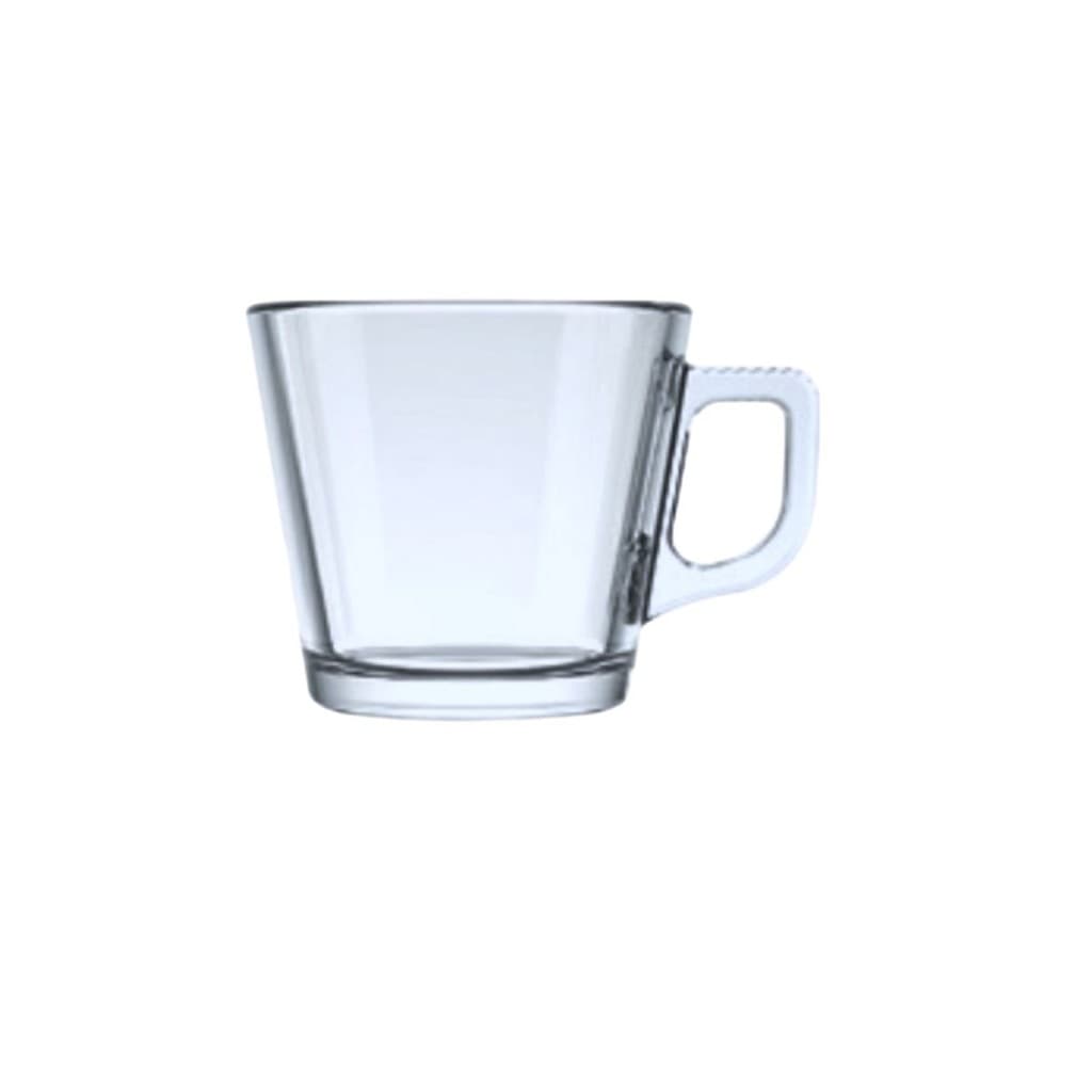 Conjunto 6 Xícara De Café Expresso Em Vidro 90ml