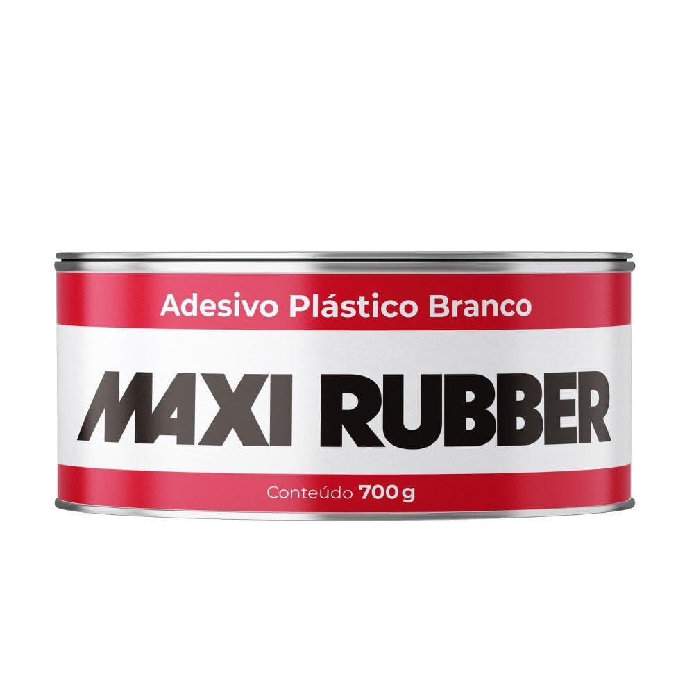 Adesivo Plástico Branco 700g Maxi Rubber