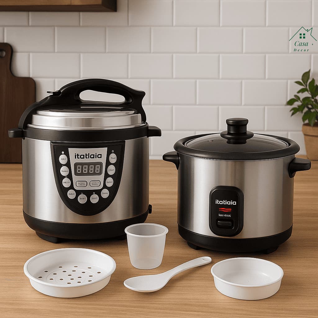 🍛 Panela de Arroz + Pressão Elétrica 5L Itatiaia – Tecnologia e Eficiência