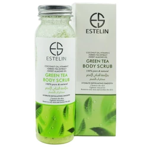 Estelin Body Scrub Green Tea Esfoliante Corporal 200g