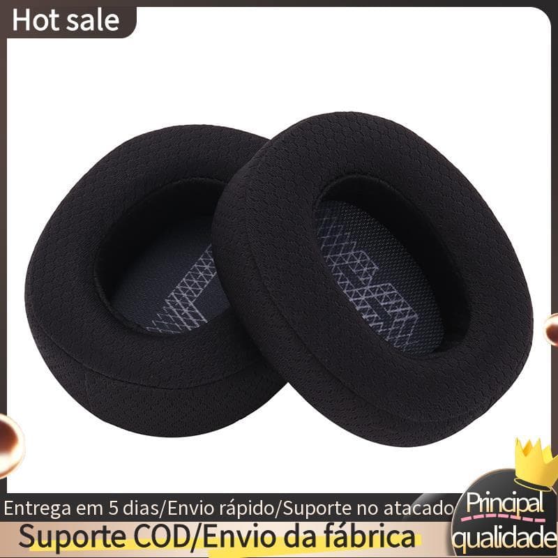 1 Par De Almofadas De Espuma Para Fones De Ouvido , Almofada De Couro E65 E65BTNC/Duet NC/Live 650BTNC 660 BTNC