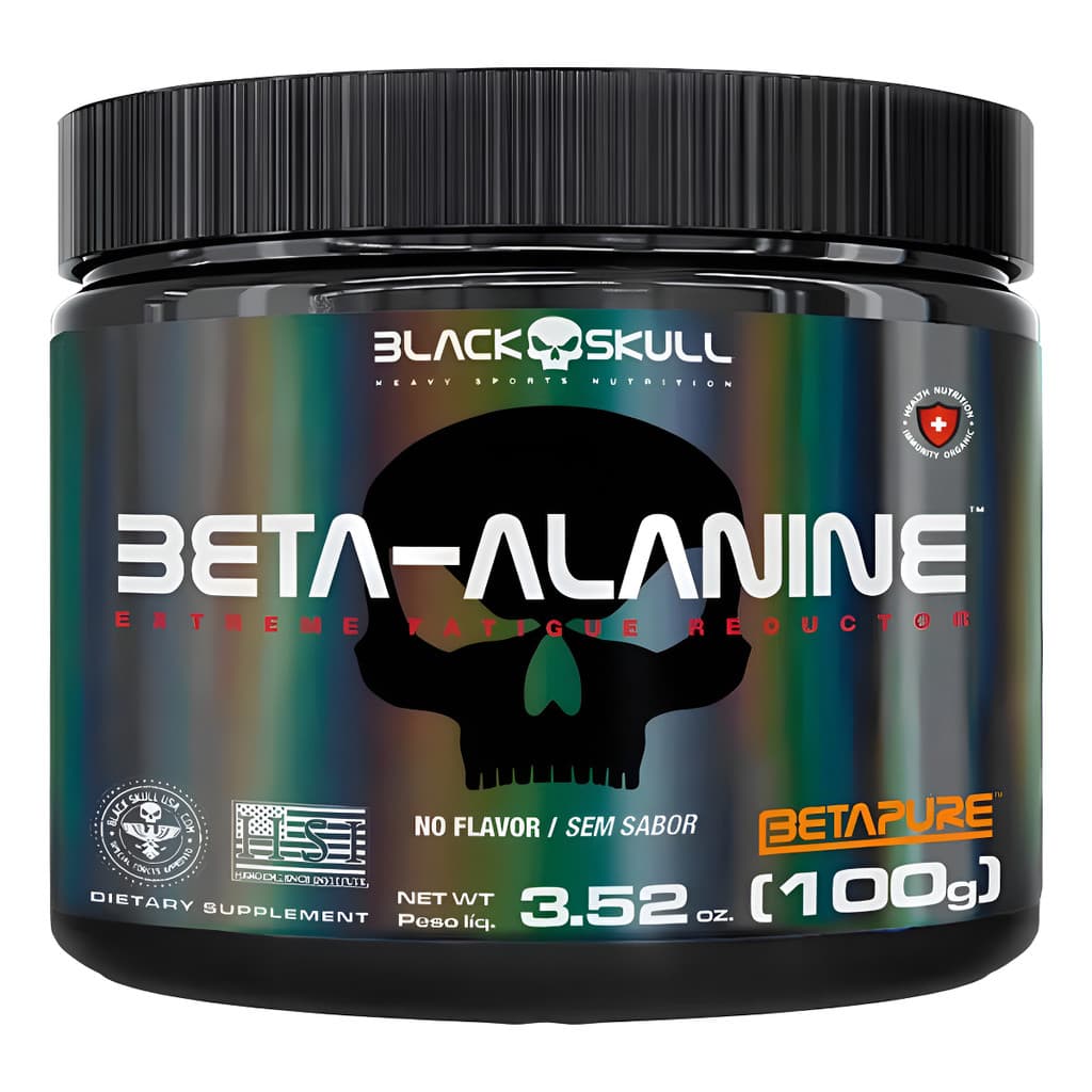 Beta Alanine Pote 100g - Black Skull