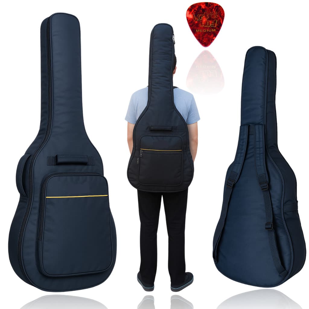 Capa Para Violão Folk e Clássico Semi acolchoada impermeavel