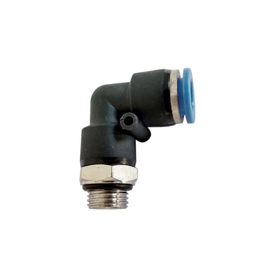 Conexão Pneumática Cotovelo Macho 10mm X 1/2